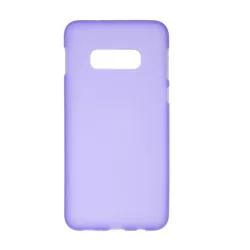   HUSĂ! - Husă siliconică pentru telefon (mată) LILA Samsung Galaxy S10e (SM-G970)