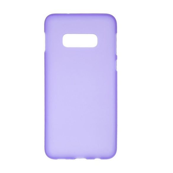 Husă siliconică pentru telefon (mată) LILA Samsung Galaxy S10e (SM-G970)
