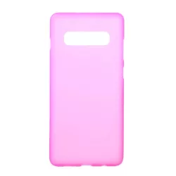   HUSĂ! - Protectie din silicon pentru telefon (mat) ROZ Samsung Galaxy S10 (SM-G973)