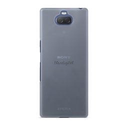   HUSĂ! - Protector de telefon din plastic (cauciucat) TRANSPARENT Sony Xperia 10 plus (L4213)