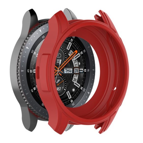 Cadru din silicon (BUMPER, rezistent la șocuri) PIROS Samsung Gear S3 Frontier (SM-R760), Galaxy Watch 46mm (SM-R800N)