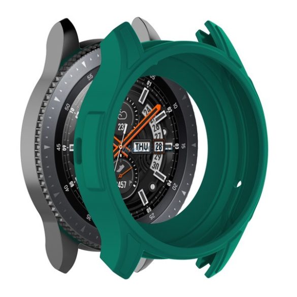 Cadru din silicon (BUMPER, rezistent la șocuri) pentru Samsung Gear S3 Frontier (SM-R760), Galaxy Watch 46mm (SM-R800N)