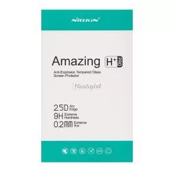   Sticlă de protecție pentru ecran NILLKIN H+ PRO (margine rotunjită 2.5D, rezistentă la zgârieturi, filtrare UV, ultra-subțire, 0,2 mm, 9H) TRANSPARENT Samsung Galaxy M20 (SM-M205F)