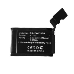   Baterie Li-Polymer CAMERON SINO (3,8V/270mAh, compatibil Apple A1760) NEGRU Apple Watch Series 2 38mm