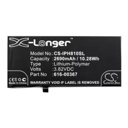   Baterie CAMERON SINO Li-Polymer (3.82V/2690mAh, compatibil cu Apple 616-00367) NEGRU Apple iPhone 8 Plus 5.5