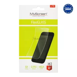   MYSCREEN LITE FLEXI GLASS sticla de protectie pentru ecran (rezistenta la zgarieturi, rezistenta la impact, 0,19 mm, 6H, NU curbata) TRANSPARENT BlackBerry Evolve
