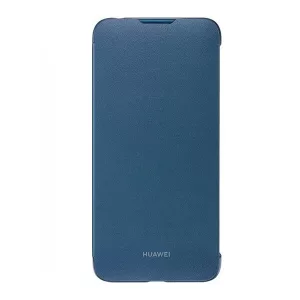 HUSĂ! - Husă HUAWEI în picioare, efect piele (FLIP, deschidere laterală) ALBASTRU Huawei Y7 2019 (Y7 Prime 2019)