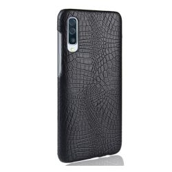   HUSĂ! - Protecție din plastic pentru telefon (efect piele, model piele de crocodil) negru Samsung Galaxy A50 (SM-A505F), Samsung Galaxy A30s (SM-A307F), Samsung Galaxy A50s (SM-A507F)