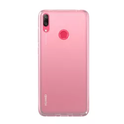   HUSĂ! - Protectie de telefon din silicon (ultra-subtire) TRANSPARENT Huawei Y7 2019 (Y7 Prime 2019)