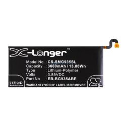   CAMERON SINO Baterie Li-Polimer (3.85V/3600mAh, compatibil Samsung EB-BG935ABA) BLACK Samsung Galaxy S7 EDGE (SM-G935)