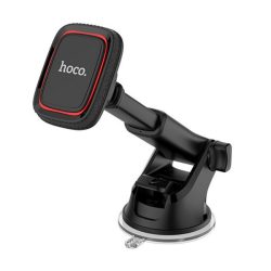   Suport auto HOCO CA42 (pentru bord, parbriz, ventuză, telescopic, 360°, magnetic) NEGRU