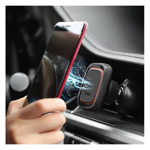 Suport auto HOCO CA23 (pentru ventilatie, 360°, magnetic) NEGRU