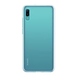   HUSĂ! - Protectie de telefon din silicon (ultra-subtire) TRANSPARENT Huawei Y6 2019 (Y6 Prime 2019)