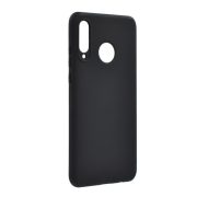   Husă siliconică pentru telefon (mată) negru Huawei P30 Lite (Nova 4e)