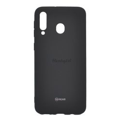   HUSĂ! - Protector de telefon din silicon ROAR ALL DAY (ultra-subțire, mat) NEGRU Samsung Galaxy M30 (SM-M305F)