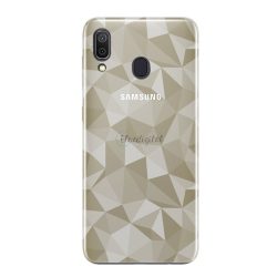  Protector de telefon din silicon (3D, model de romb) GRI Samsung Galaxy A30 (SM-A305F), Samsung Galaxy A20 (SM-A205F)
