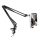 Suport de birou (montare pe masă, suport, reglabil, înclinabil, 360°, aluminiu, 4.4-7.7") NEGRU Suport de birou (montare pe masă, suport, reglabil, înclinabil, 360°, aluminiu, 4.4-7.7") NEGRU