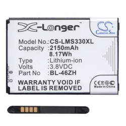   Baterie CAMERON SINO 2150mAh LI-ION (compatibil BL-46ZH) LG K7 (X210), LG K8 (K350n)