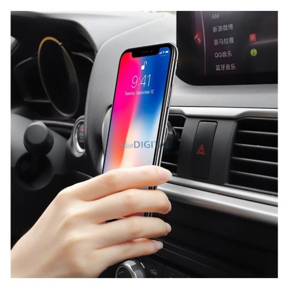 Suport auto HOCO CA47 (pentru ventilație, magnetic, 360°) NEGRU