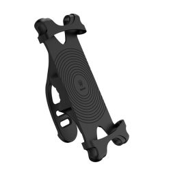   Suport telefon pentru biciclete BASEUS (cauciuc, se poate atasa la ghidon) NEGRU