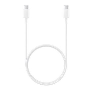 Cablu de date SAMSUNG (Tip-C - Tip-C, încărcător rapid, 100cm) ALB