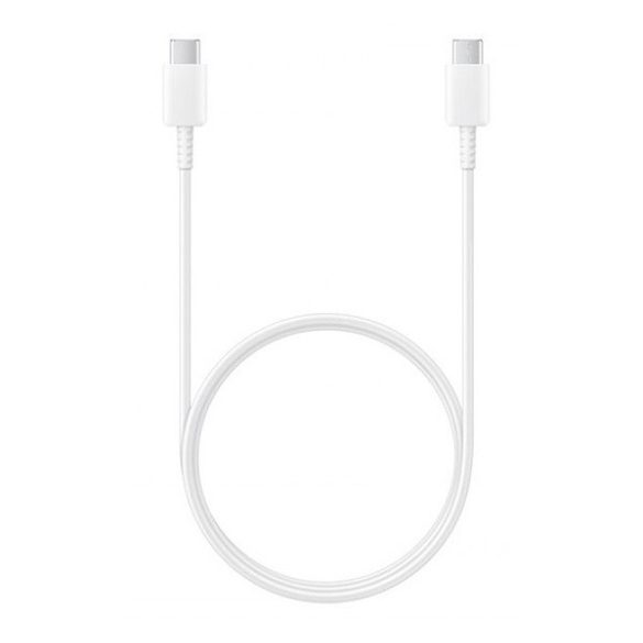 Cablu de date SAMSUNG (Tip-C - Tip-C, încărcător rapid, 100cm) ALB