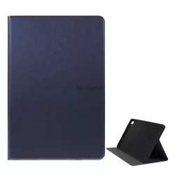   Carcasa in picioare, efect piele (FLIP, deschidere laterala, suport desktop) ALBASTRU INCHIS Huawei MediaPad M6 10.8 LTE, Huawei MediaPad M6 10.8 WIFI