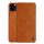Husa NILLKIN QIN in picioare, efect piele (FLIP, deschidere laterala, suport card bancar) MARO Apple iPhone 11 Pro Max Husa NILLKIN QIN in picioare, efect piele (FLIP, deschidere laterala, suport card bancar) MARO Apple iPhone 11 Pro Max