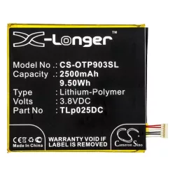  Baterie CAMERON SINO Li-Polymer (3.8V/2500mAh, compatibil cu Alcatel TLp025D2) NEGRU Alcatel Pixi 4 6 (OT-8050D)
