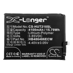  Baterie Li-Polymer CAMERON SINO (3.85V/4100mAh, compatibil cu Huawei HB486486ECW) NEGRU Huawei Mate 20 Pro, Huawei P30 Pro