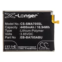   Baterie CAMERON SINO Li-Polymer (3,85V/4400mAh, compatibil cu Samsung EB-BA705ABE) NEGRU Samsung Galaxy A70 (SM-A705F)