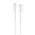 Cablu de date DEVIA SMART (Tip-C - Tip-C, 60W, încărcător rapid PD, 100cm) ALB