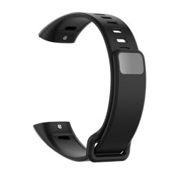   Curea (dimensiune personalizată, silicon, reglabilă) negru Huawei Band 2 Pro, Huawei Band 2, Honor Band 2, Honor Band 2 Pro