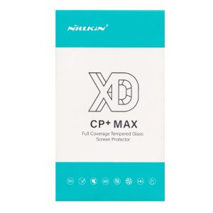 NILLKIN XD CP+MAX sticlă de protecție a ecranului (3D, acoperire completă, compatibil cu carcasă, fără amprentă, 0,33 mm, 9H) NEGRU Xiaomi Redmi Note 8T