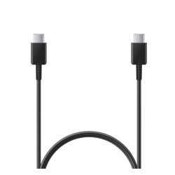   Cablu de date SAMSUNG (Tip-C - Tip-C, EP-DN970, încărcător rapid, 100 cm) NEGRU