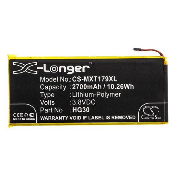 Baterie CAMERON SINO 2700mAh Li-Polymer Motorola Moto G5S (XT1793)