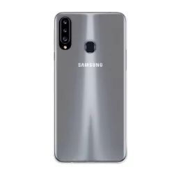  HUSĂ! - Protectie din silicon pentru telefon (ultra-subtire) TRANSPARENT Samsung Galaxy A20s (SM-A207F)