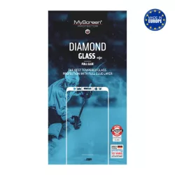   MYSCREEN DIAMOND GLASS EDGE sticla de protectie pentru ecran (2.5D, lipici integral, adeziv pe toata suprafata, rezistent la zgarieturi, 0,33 mm, 9H) NEGRU Nokia 2.3