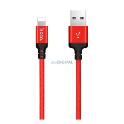   HOCO X14 cablu de date (USB - lightning, încărcător rapid, 100cm, șiret) PIROS