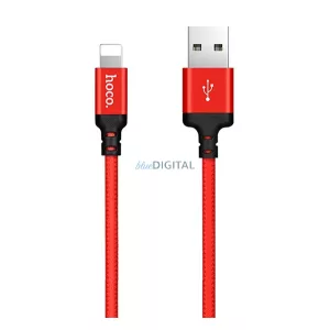 HOCO X14 cablu de date (USB - lightning, încărcător rapid, 100cm, șiret) PIROS
