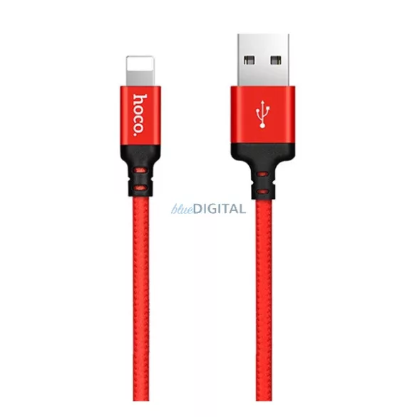 HOCO X14 cablu de date (USB - lightning, încărcător rapid, 100cm, șiret) PIROS