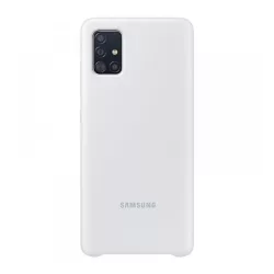   HUSĂ! - SAMSUNG silicon telefon protecțieFOTO alb  Samsung Galaxy A51 (SM-A515F)