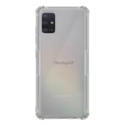   HUSĂ! - Protector de telefon din silicon NILLKIN NATURE (rezistență medie la impact, colț cu pernă de aer, 0,6 mm, ultrasubțire) GRI Samsung Galaxy A51 (SM-A515F)