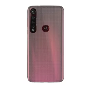 HUSĂ! - Protectie din plastic pentru telefon (cauciucat) TRANSPARENT Motorola Moto G8 Plus (XT2019)