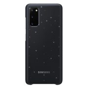   SAMSUNG plastic telefon protecție(ultra-subțire, apel și funcția de mesaj, lumina LED) negru Samsung Galaxy S20 (SM-G980F), Samsung Galaxy S20 5G (SM-G981U)
