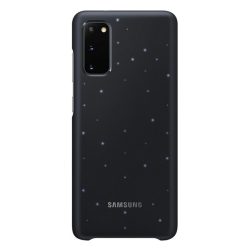   HUSĂ! - SAMSUNG plastic telefon protecție(ultra-subțire, apel și funcția de mesaj, lumina LED) negru Samsung Galaxy S20 (SM-G980F), Samsung Galaxy S20 5G (SM-G981U)