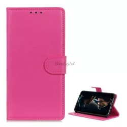   HUSĂ! - Carcasa in picioare, efect piele (FLIP, deschidere laterala, functie suport desktop, premium) ROZ Huawei P40 Pro 5G, Huawei P40 Pro+ 5G