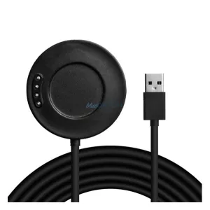 Cablu de incarcare USB (magnetic, 100cm) NEGRU Amazfit Stratos 3
