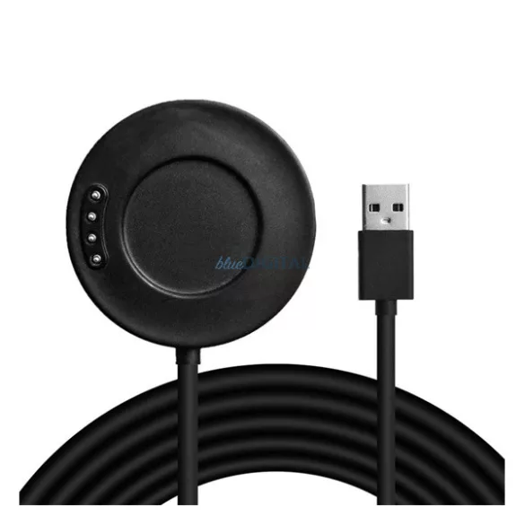 Cablu de incarcare USB (magnetic, 100cm) NEGRU Amazfit Stratos 3