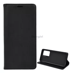   HUSĂ! - Husă în picioare, efect piele (FLIP, deschidere laterală, funcție de suport pentru desktop) NEGRU Samsung Galaxy S20 Ultra (SM-G988F), Samsung Galaxy S20 Ultra 5G (SM-G988B)